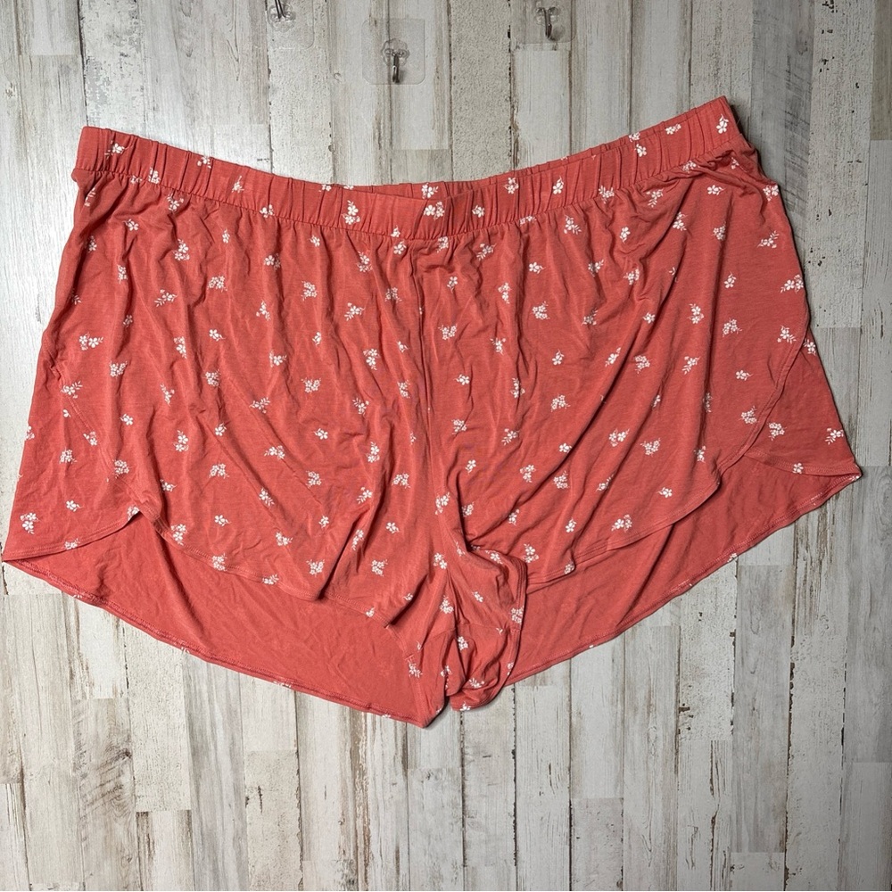 Old Navy  Floral Lounge Women's Sunday Sleep Shorts Pajama 4X - Picture 6 of 12